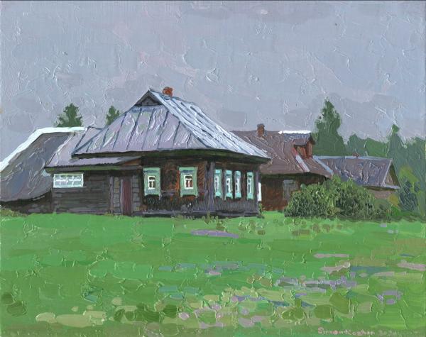 Simon Kozhin. The Gorki village