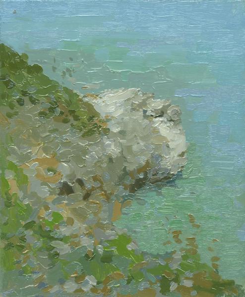 Simon Kozhin. A rock by the sea.