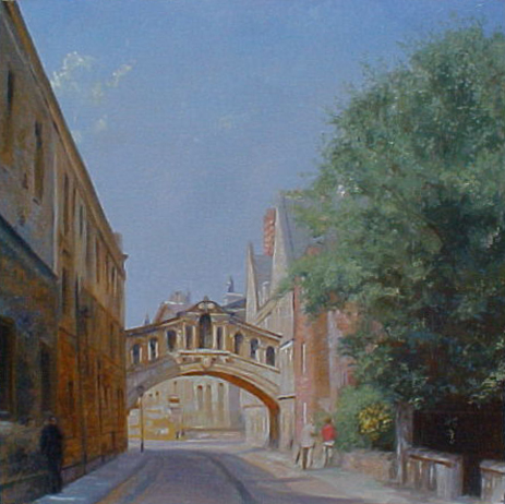 Simon Kozhin. The street in Oxford.