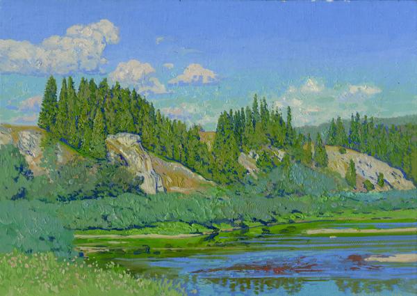Simon Kozhin. Chusovaya River. Kyn.