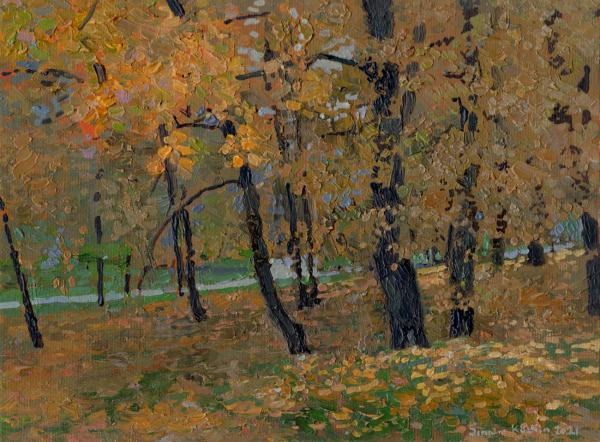Simon Kozhin. Tsaritsyno. Autumn leaves.