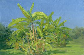 Simon Kozhin. Banana trees. Palms.