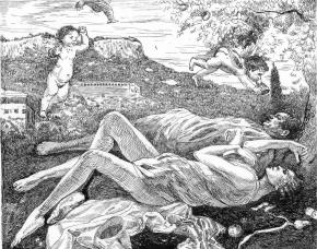 Simon Kozhin. Illustration to a poem by William Shakespeare's "Midsummer Night's Dream".