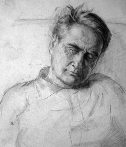 Simon Kozhin. Kozhin Arcady Leonidovitch (Grandfather). The sketch.