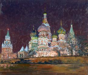 Simon Kozhin. St. Basil's Cathedral, which is the moat.