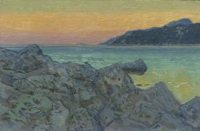 Simon Kozhin. The rocky shore of Turunc