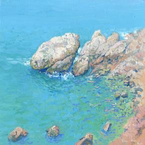 Simon Kozhin. Rocks at the sea.