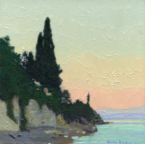 Simon Kozhin. Cypress sunset