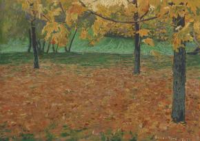Simon Kozhin. Maple leaf fall