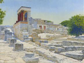 Simon Kozhin. Knossos. Crete. 2012. Oil on canvas. 45.2 x 60.5 cm.