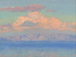 Simon Kozhin. Clouds over the sea