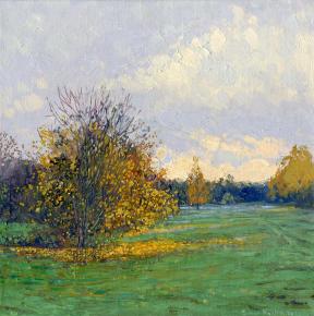 Simon Kozhin. October. Maples and birches