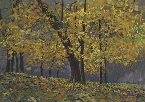 Simon Kozhin. Autumn maple. Tsaritsyno.