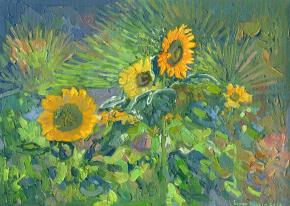 Simon Kozhin. Sunflowers. Turunc.