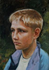 Simon Kozhin. Pavlik's portrait