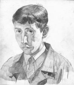 Simon Kozhin. Khuzin Rustam Faitovich. The sketch.