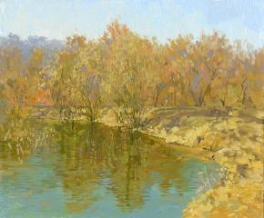 Simon Kozhin. The spring on the Shodya river.
