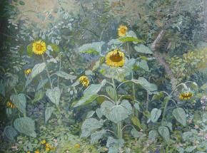 Simon Kozhin. Sunflowers.
