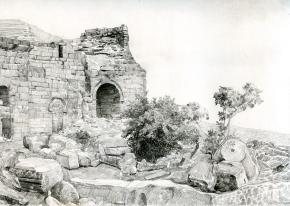 Simon Kozhin. The ruins of Roman empire.