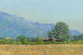 Simon Kozhin. Taurus Mountains. The Secret Garden. Beldibi. Turkey. 2013. Oil on canvas on cardboard, oil. 20 x 30 cm.