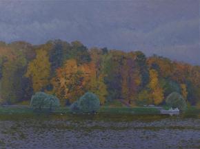 Simon Kozhin. Tsaritsynsky Pond. October