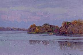 Simon Kozhin. Tsaritsyno pond. October.