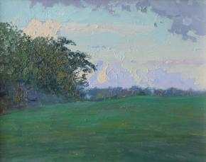 Simon Kozhin. Evening in Oxted. Surrey.