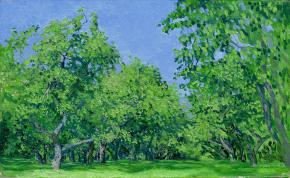 Simon Kozhin. Apple orchard.