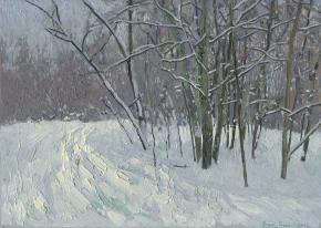 Simon Kozhin. Winter in Tsaritsyno park